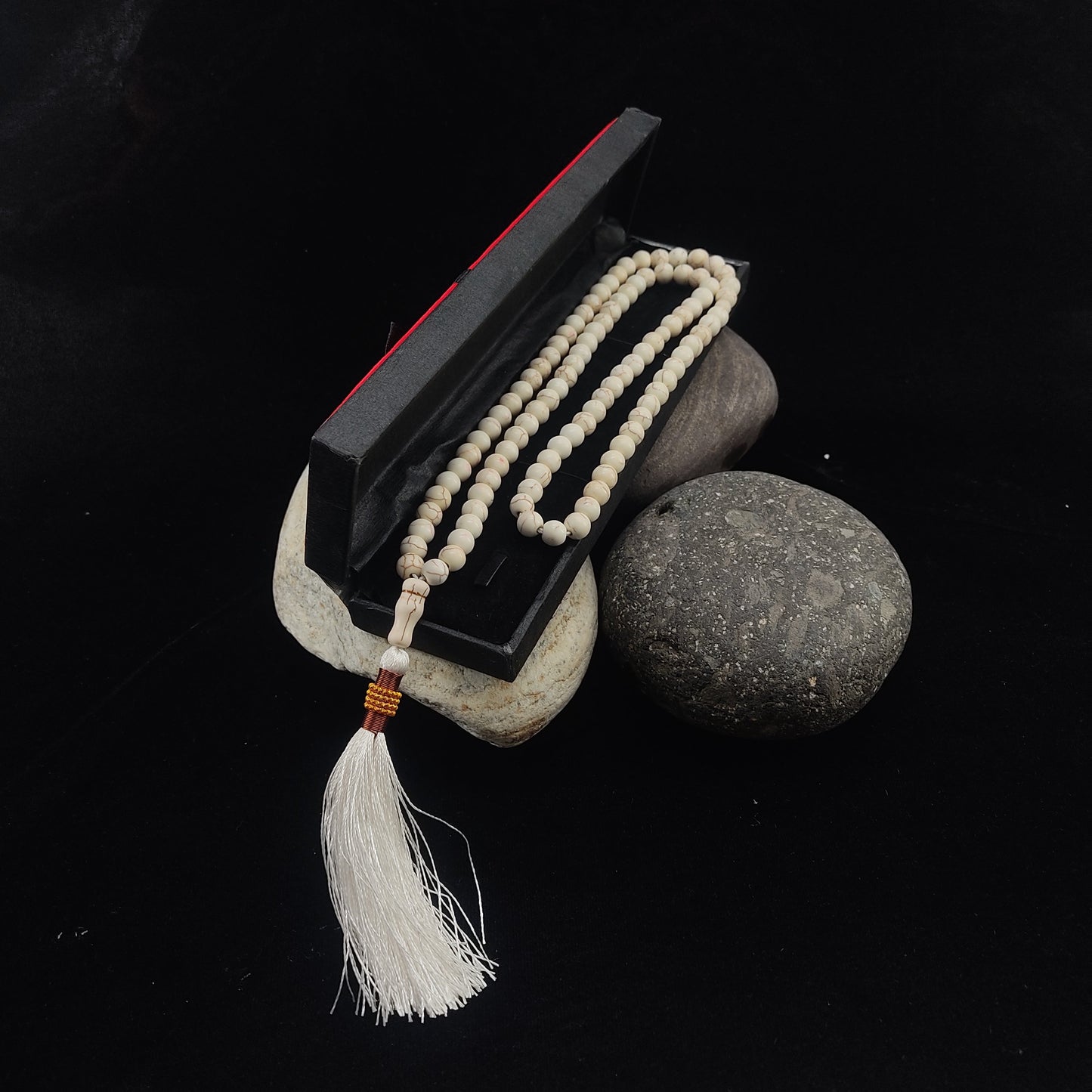 White Feroza Tasbihat Collection