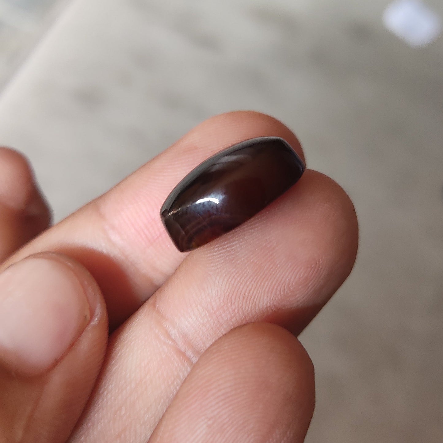 Yamni Aqeeq Stone (Brownish) Medium Size SA-105