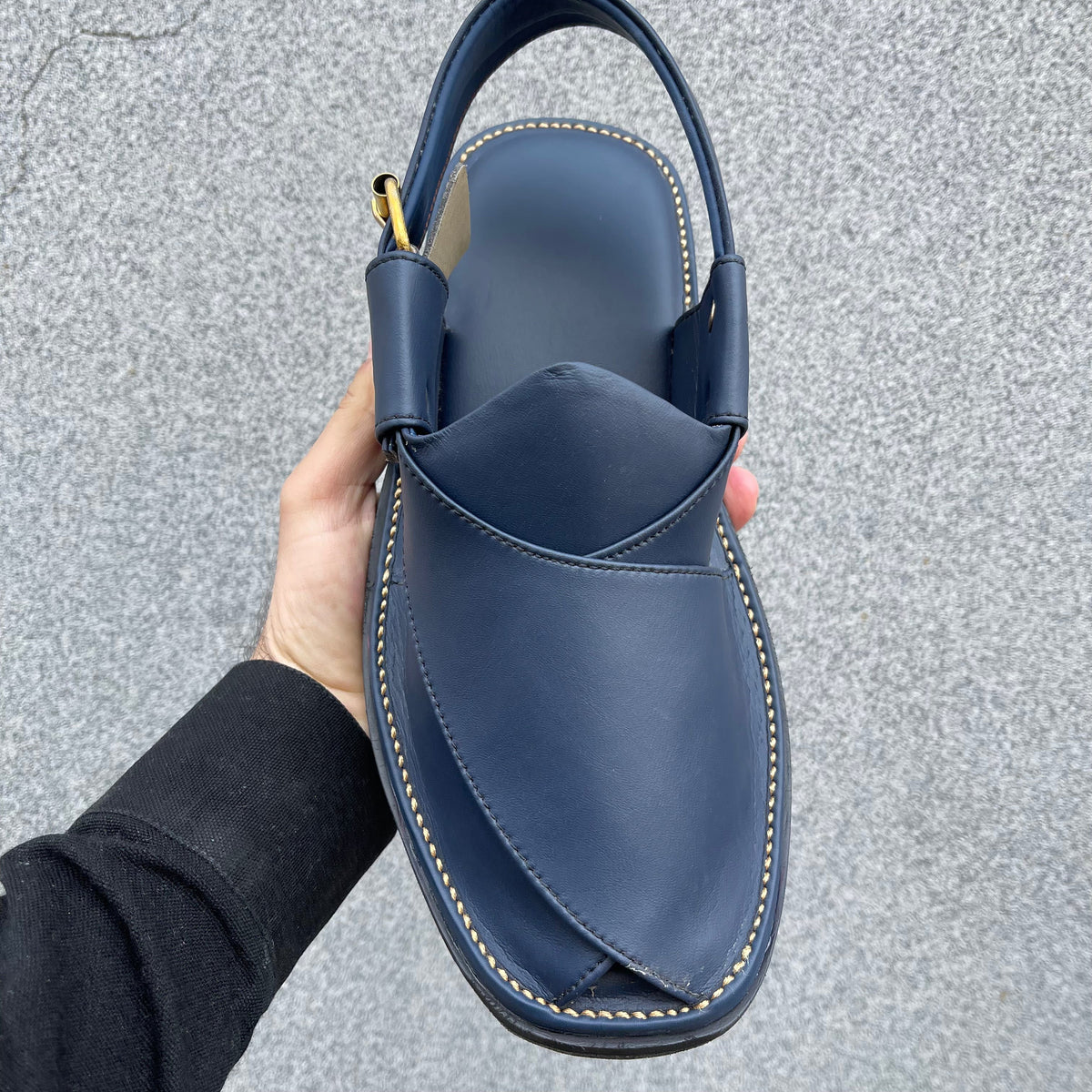 Pehshawri - Naram Qadam-Pro-Navy Blue.