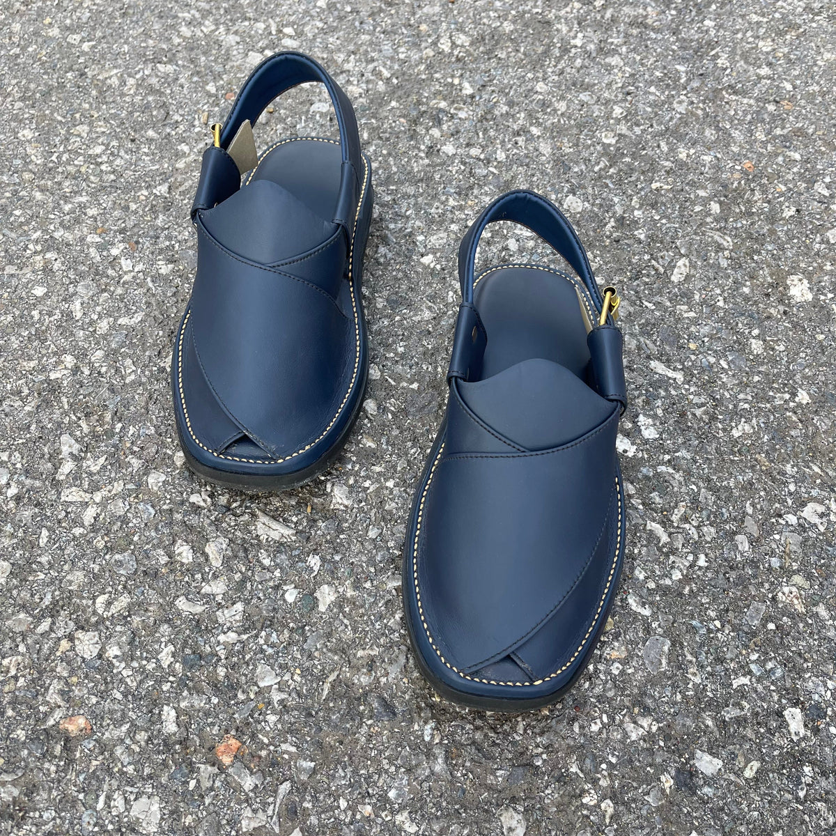 Pehshawri - Naram Qadam-Pro-Navy Blue.