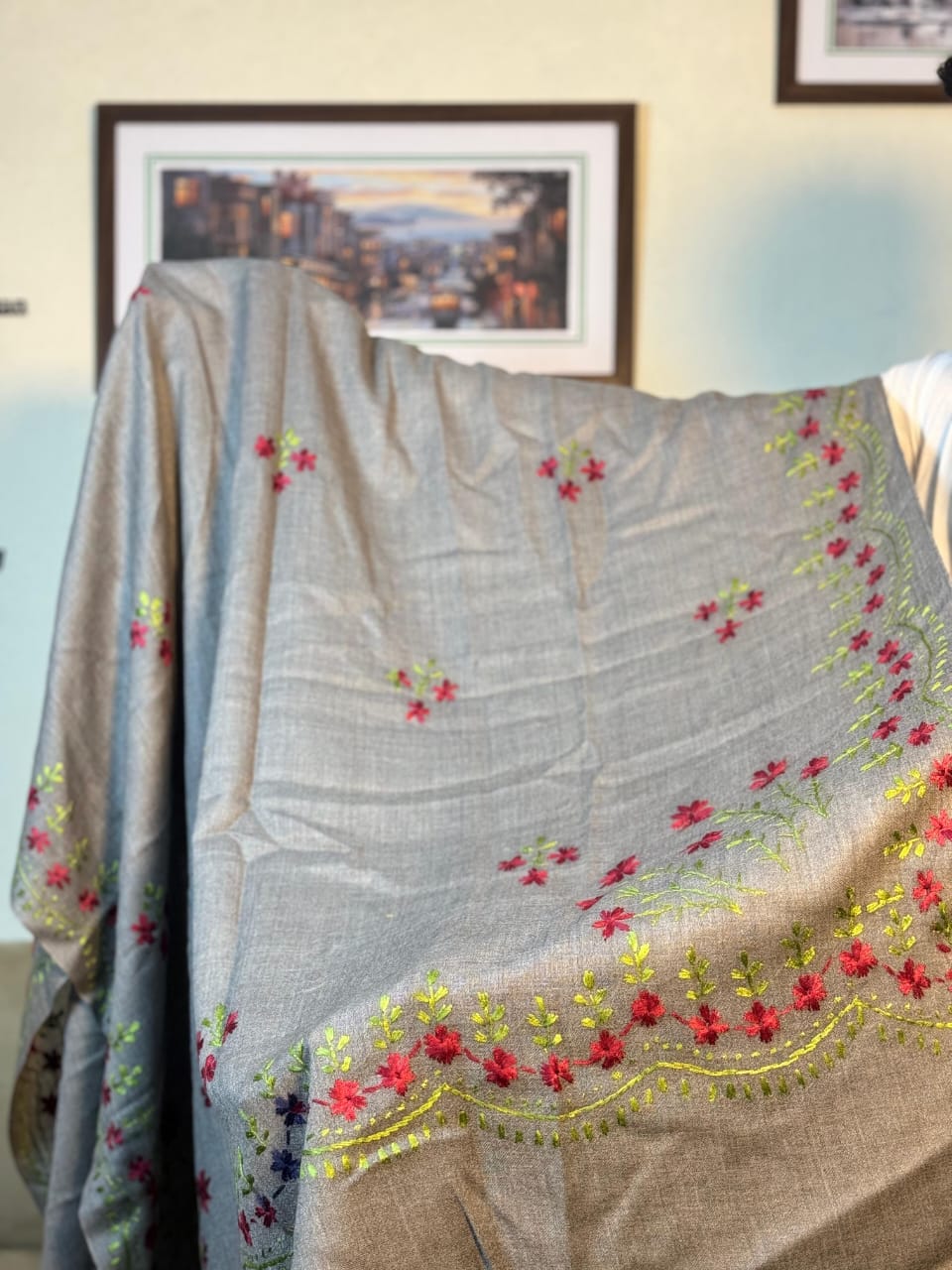 Ladies Handmade Swati Shawl