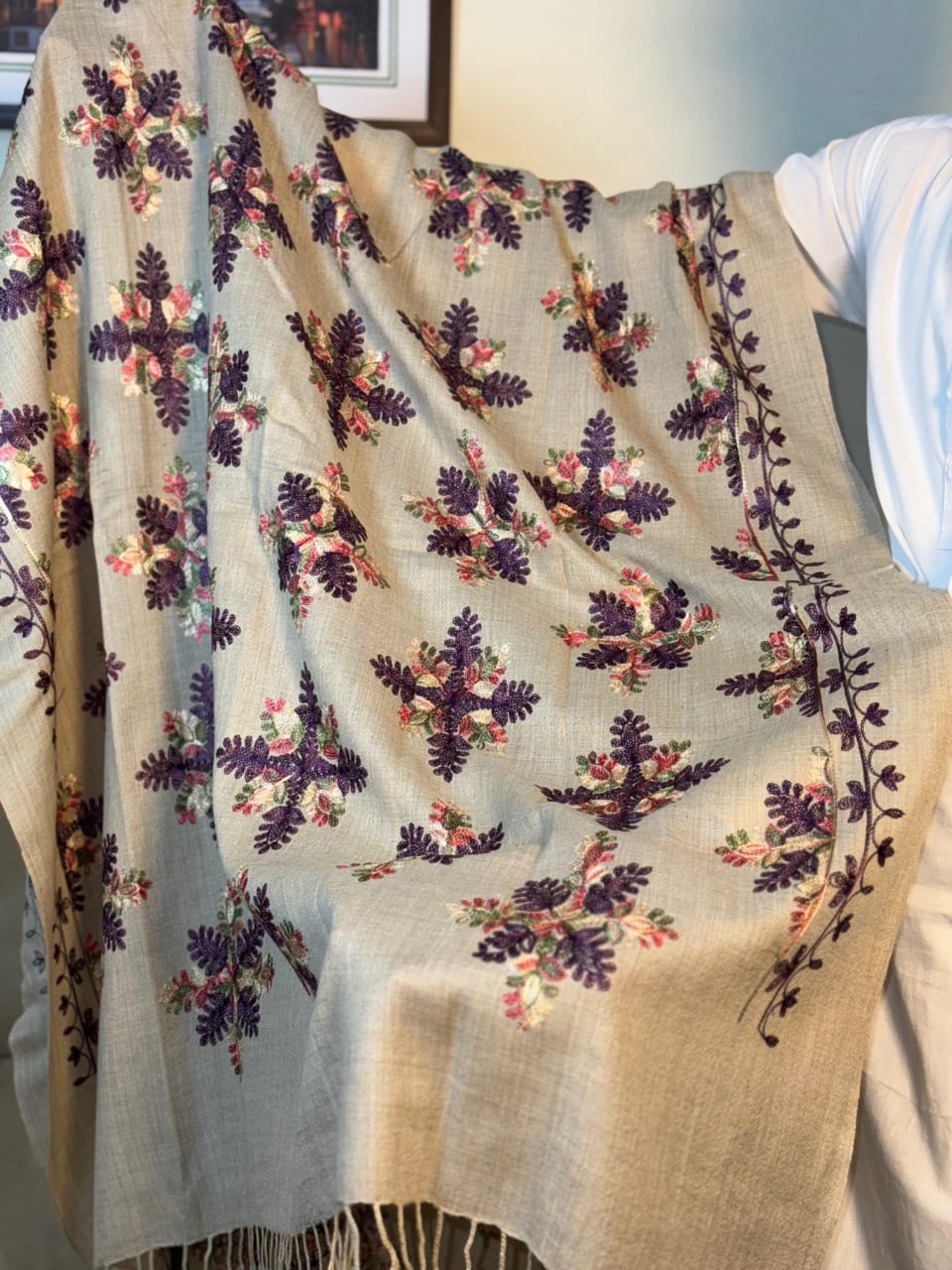 Ladies Handmade Swati Shawl