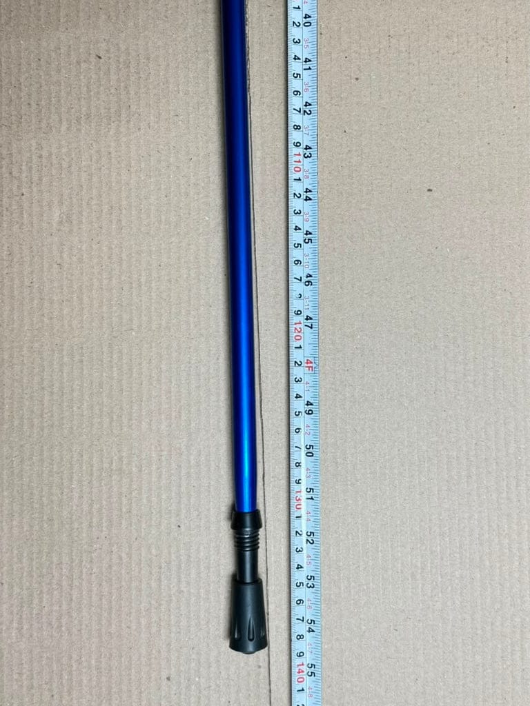 Vanguard T-Handle Heavy-Duty Aluminum Cane – High-Stability & Durable Support (Alpine Blue)