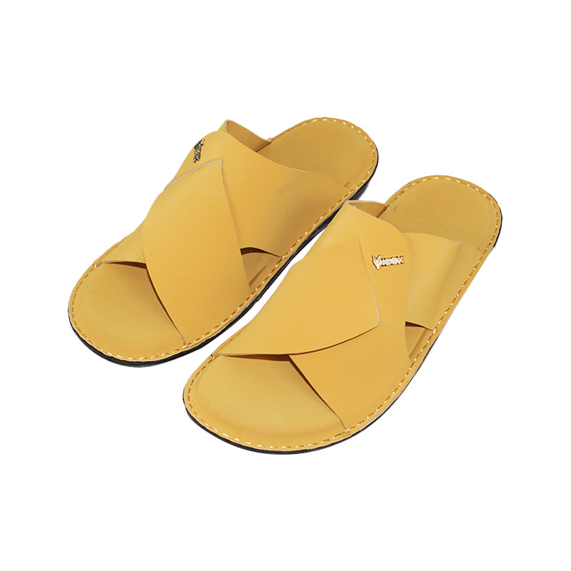 Handmade Slipper Yellow Light Weight & Soft