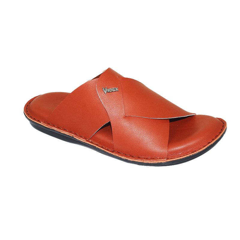 Handmade Slipper Brown Light Weight & Soft