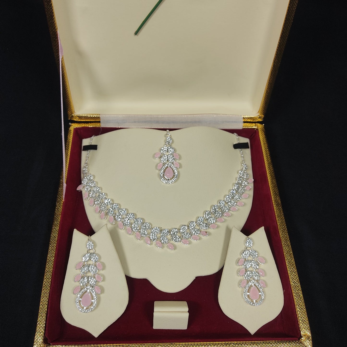Anarkali  The Necklace Set By Stonage...