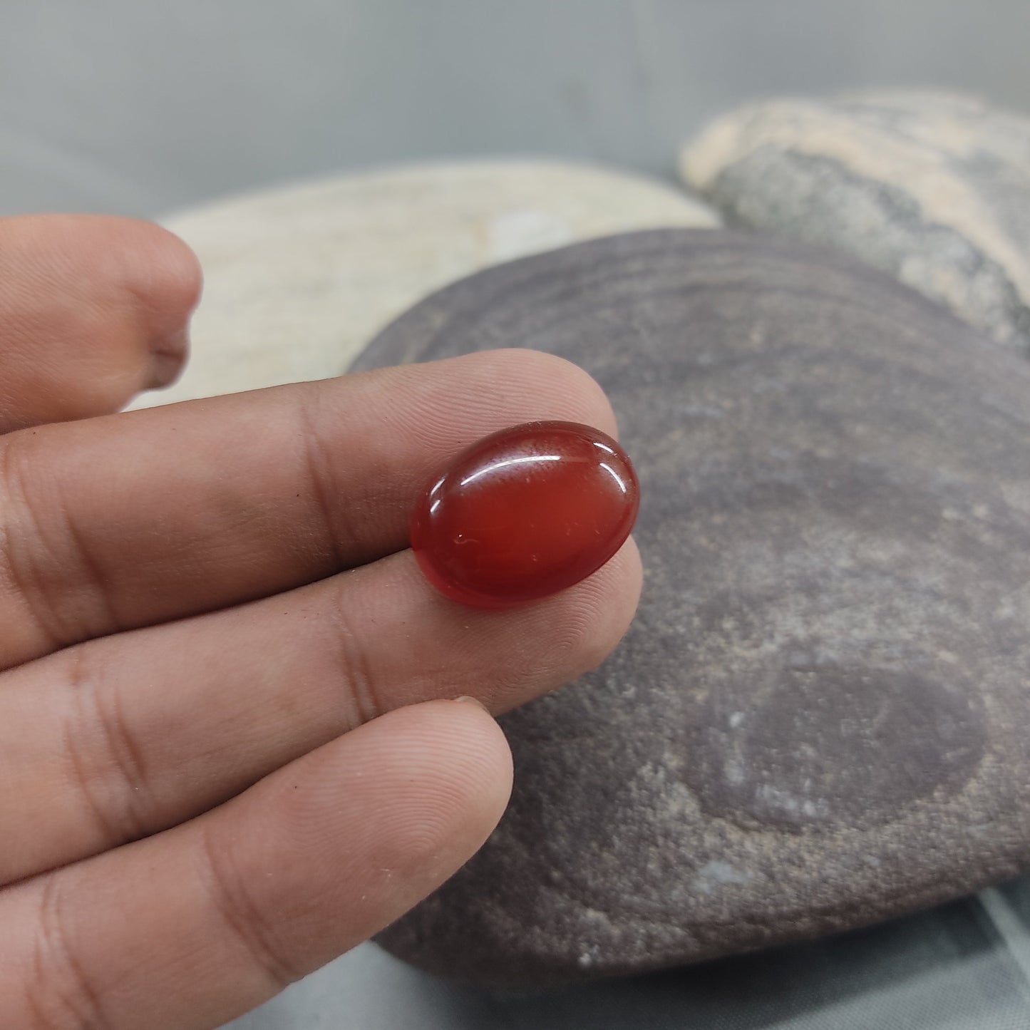 Yamni Aqeeq Stone (Red)