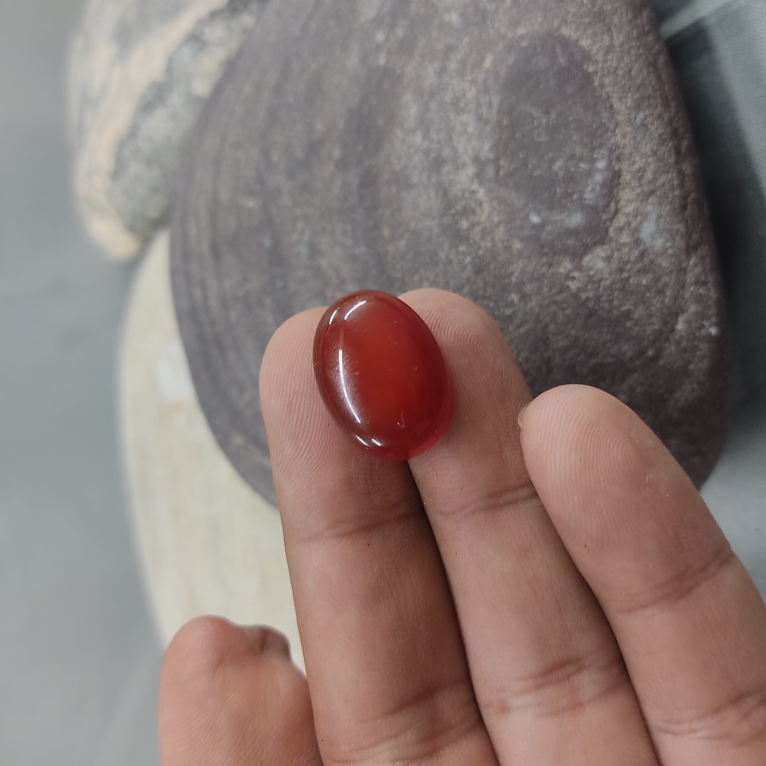 Yamni Aqeeq Stone (Red)