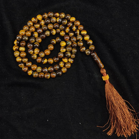 Tiger Eye Aqeeq Tasbih 8mm/100 Beads