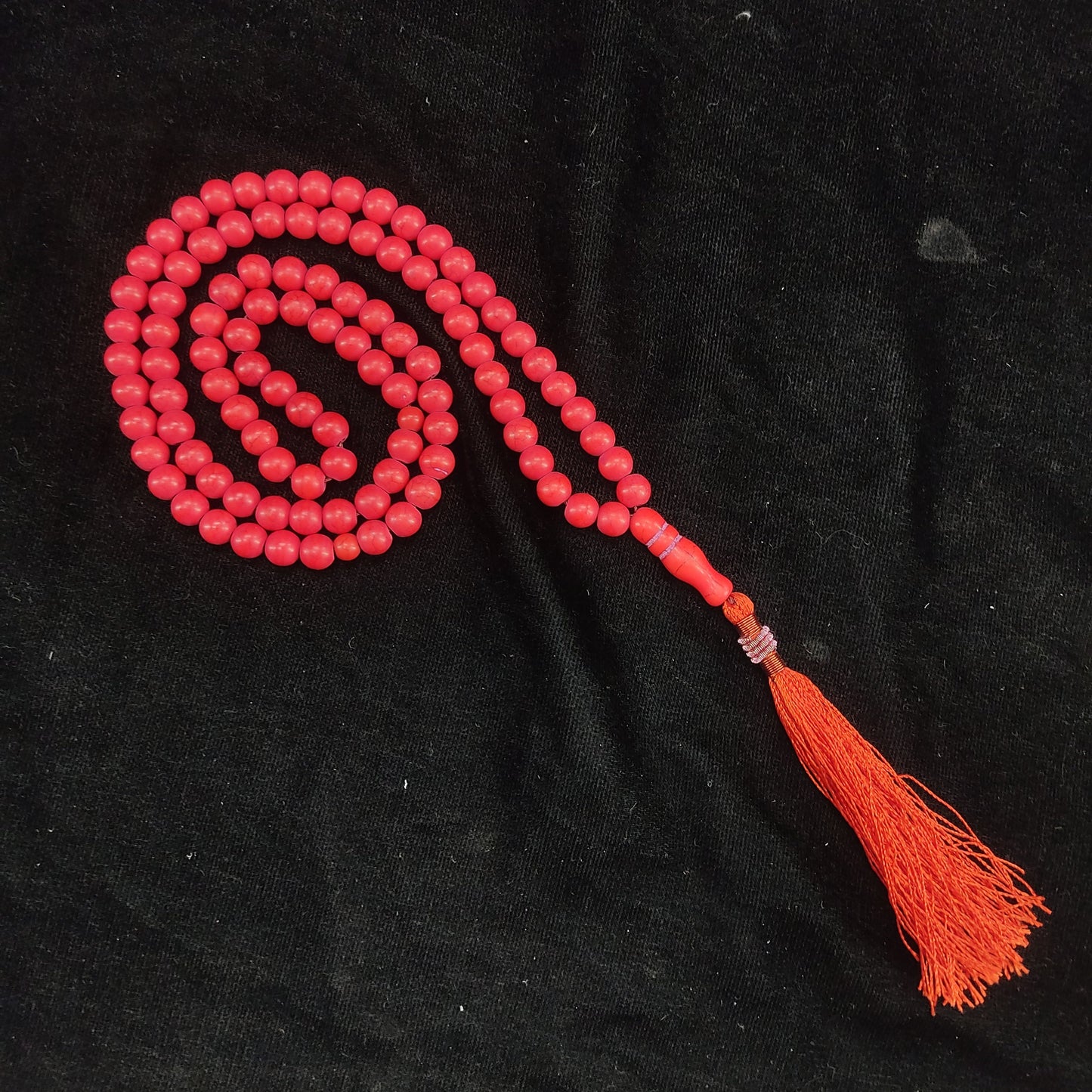 Red Feroza  Tasbih 10mm/33 Beads