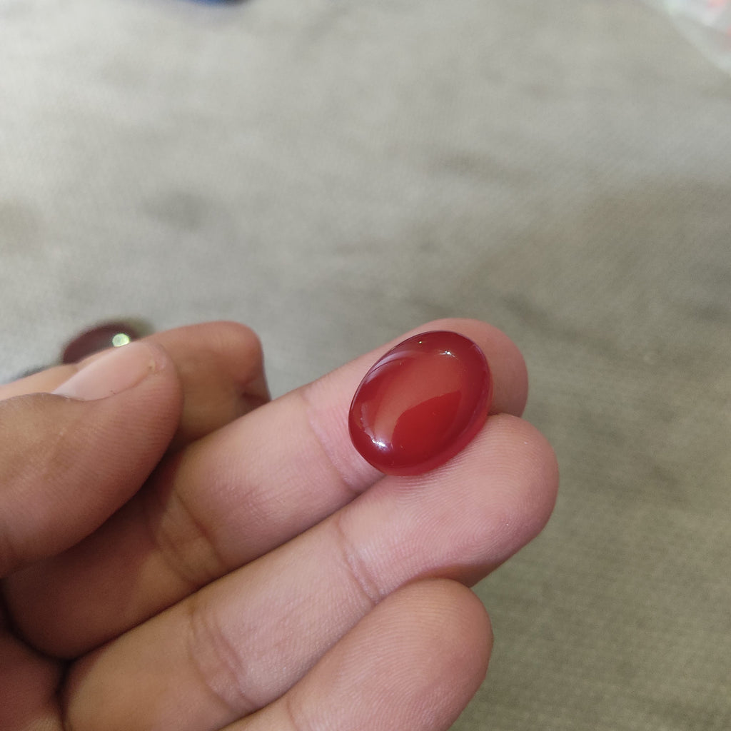 Yamni Aqeeq Stone (Brownish) Reddish  Size SA-104