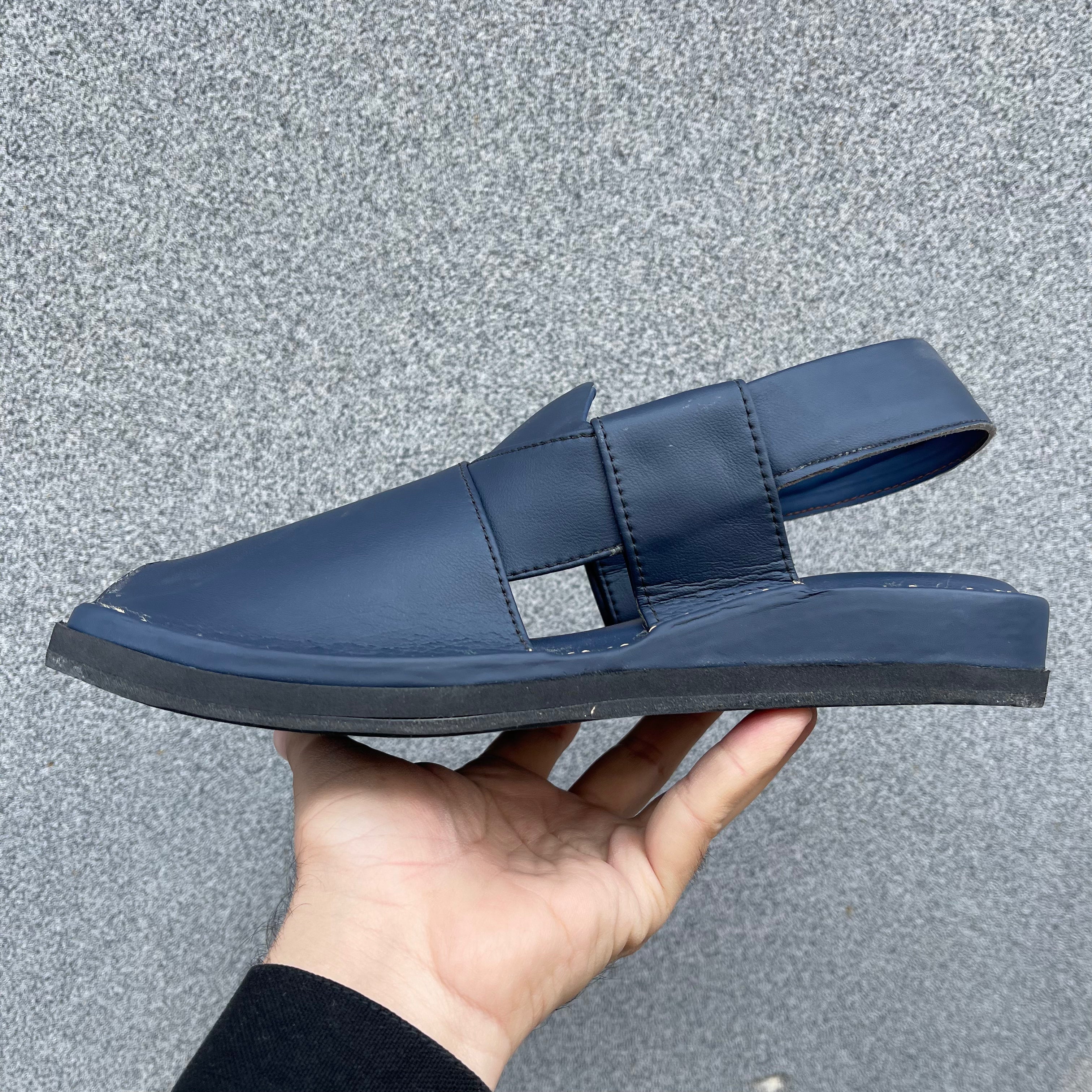 Pehshawri - Naram Qadam-Pro-Navy Blue.