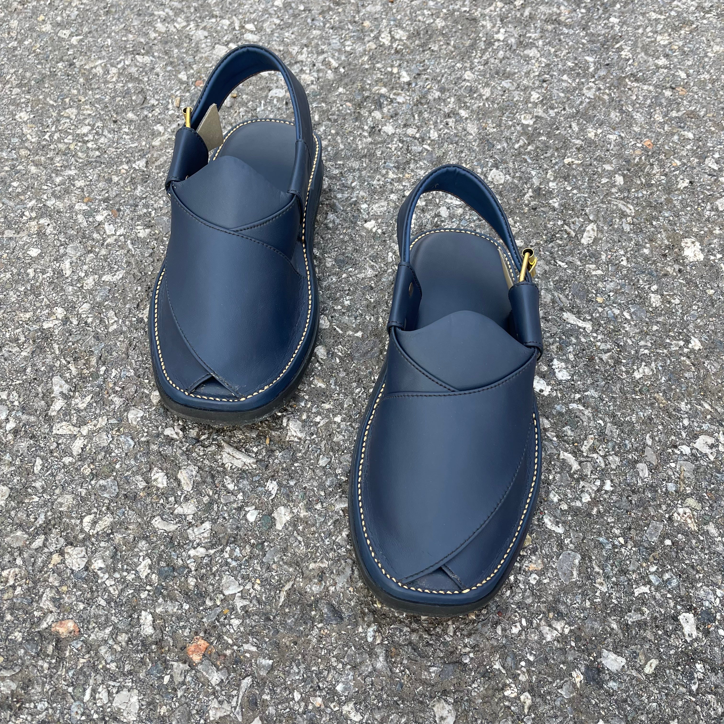 Pehshawri - Naram Qadam-Pro-Navy Blue.
