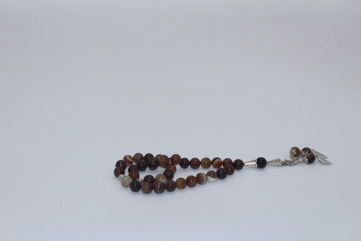 Galaxy Aqeeq Tasbih Stone  10mm/33 Beads