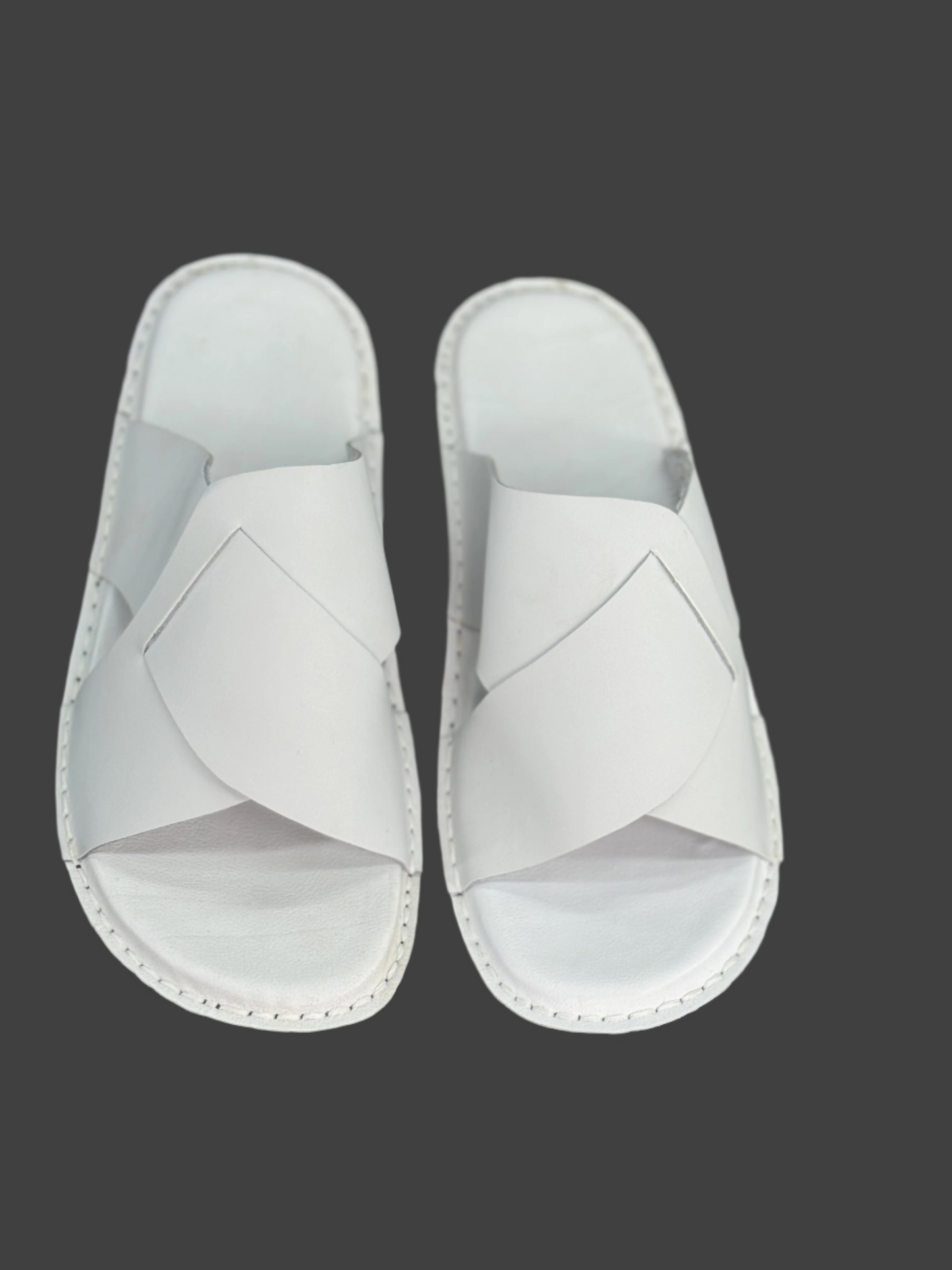 Handmade Slippers  white ( Soft)