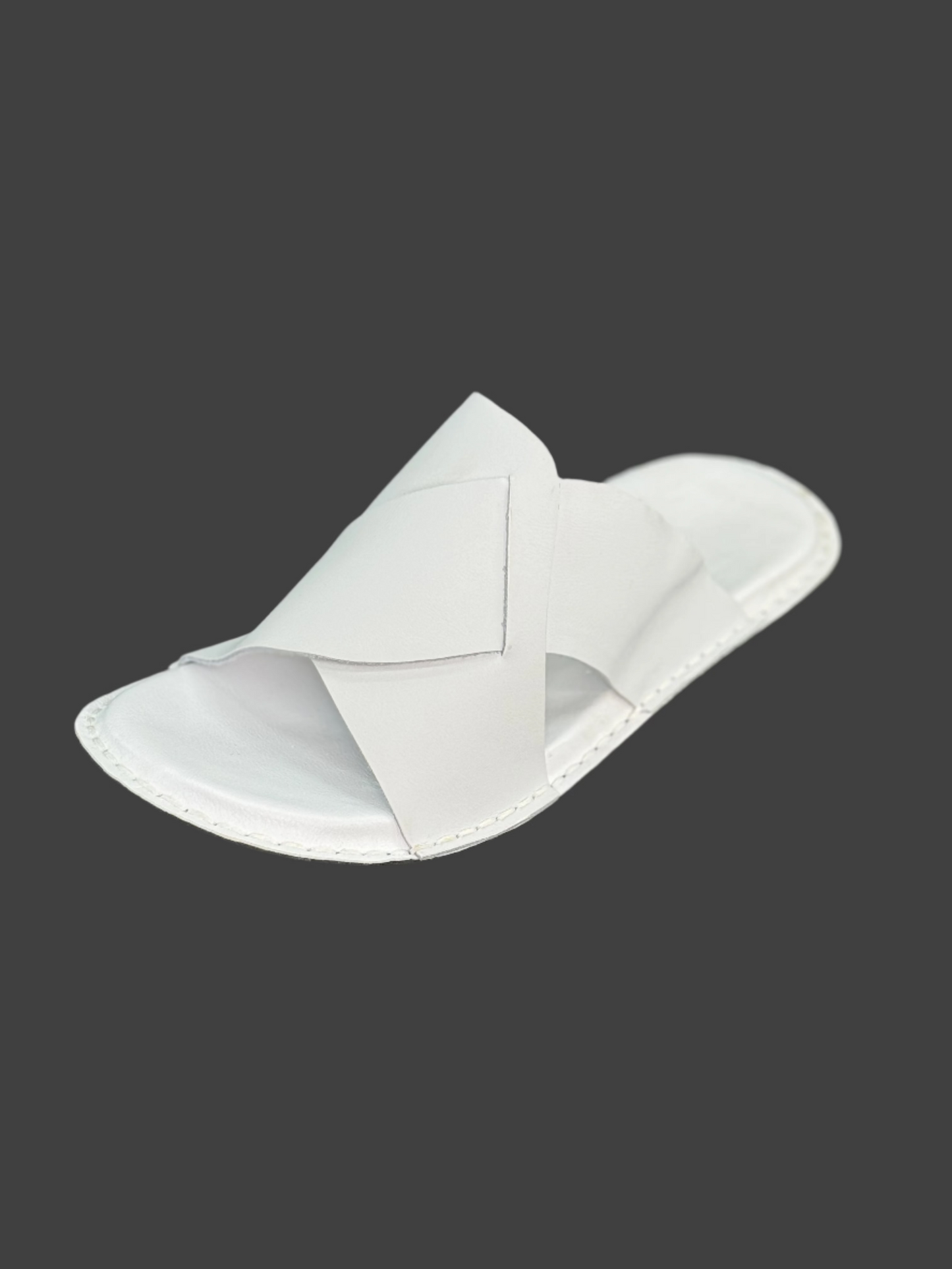 Handmade Slippers  white ( Soft)