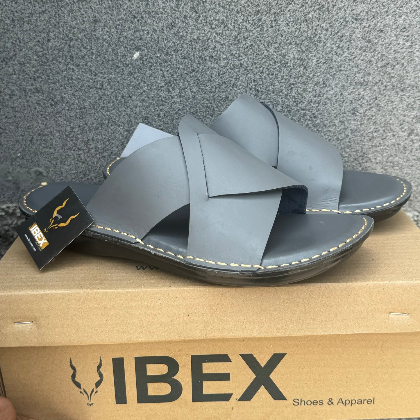 Handmade Slipper Grey Light Weight & Soft