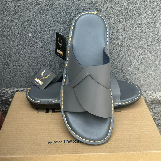 Handmade Slipper Grey Light Weight & Soft