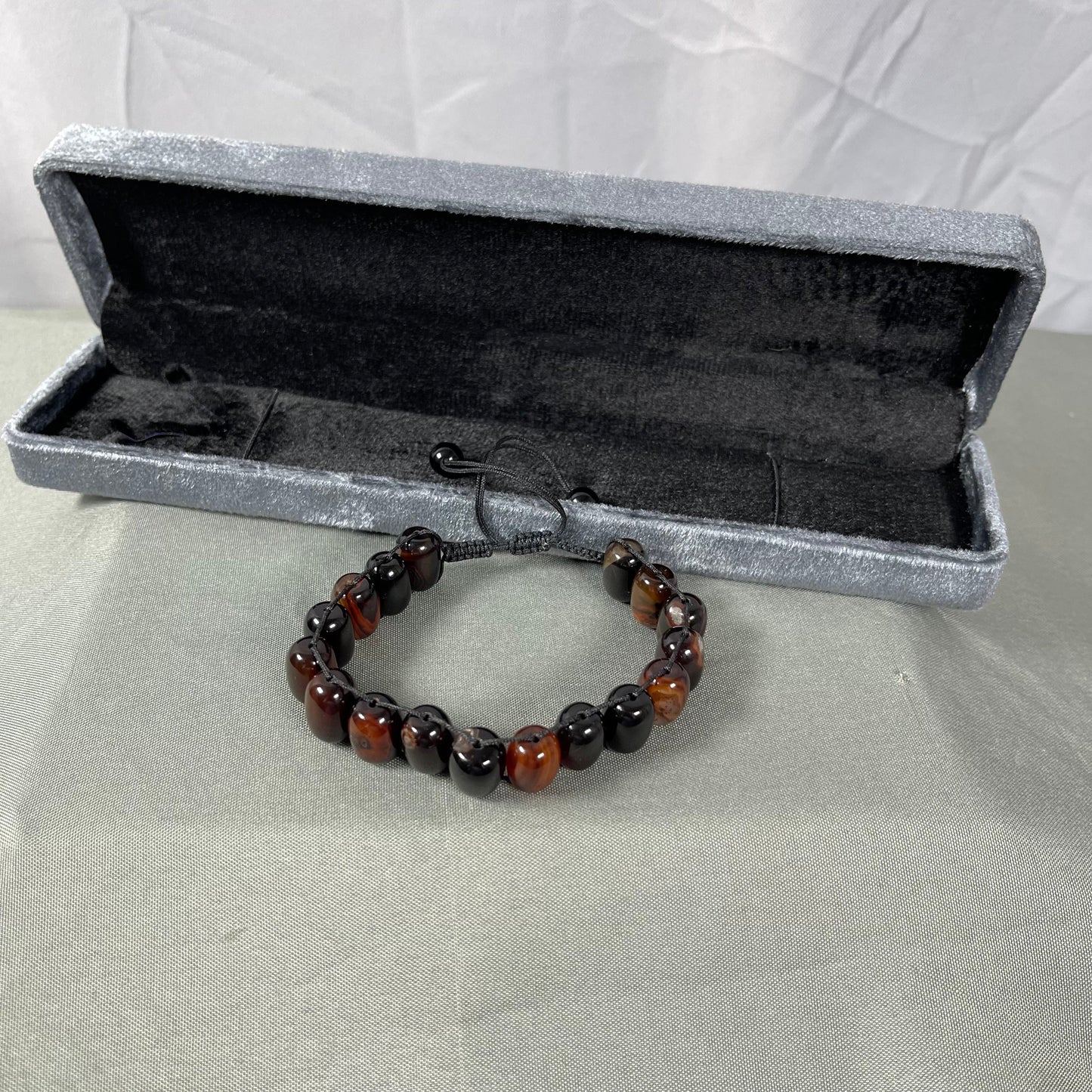 Turkish Round Brown Aqeeq  Stone Tasbeeh