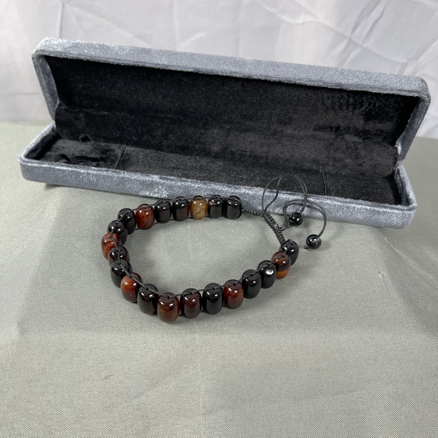 Turkish Round Brown Aqeeq  Stone Tasbeeh