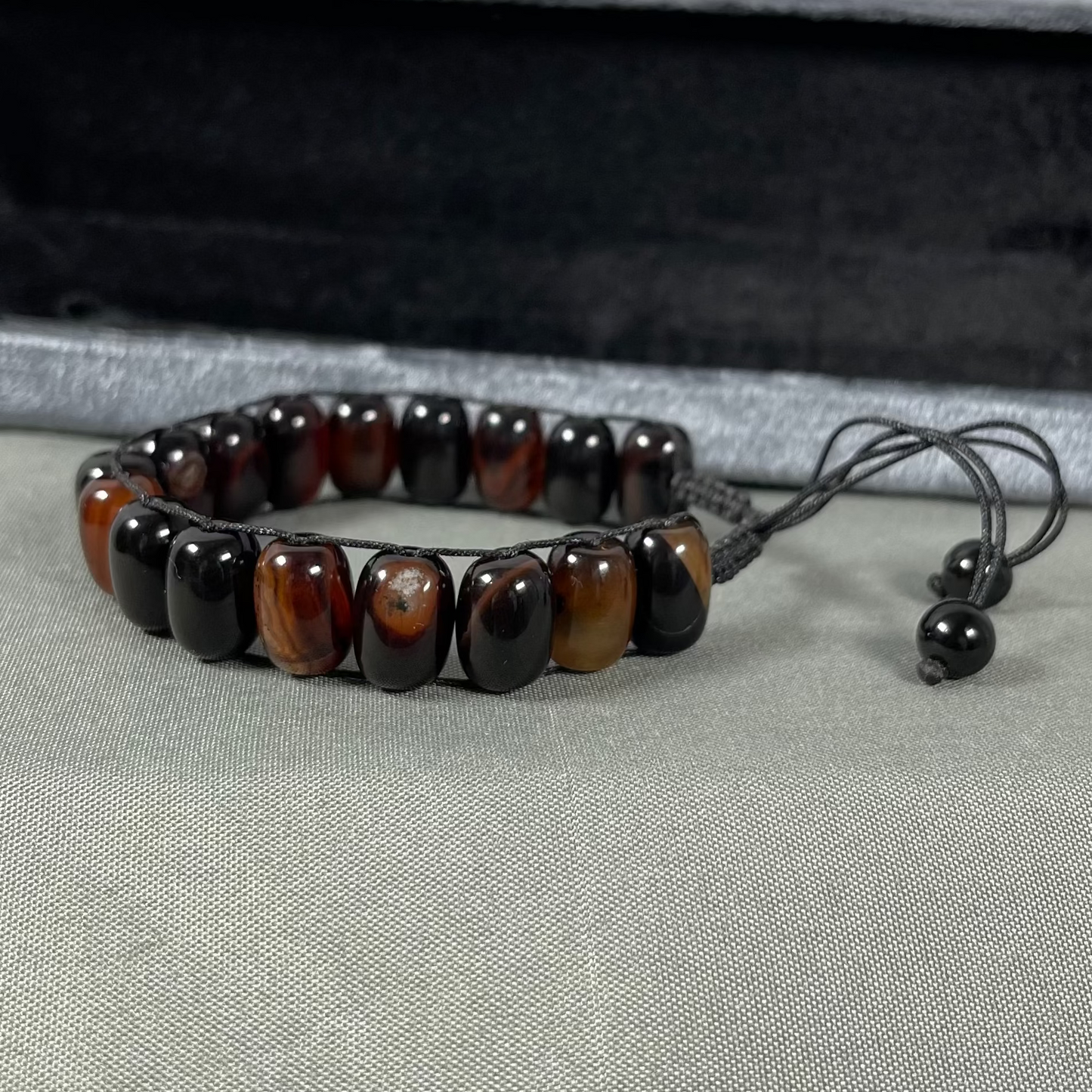 Turkish Round Brown Aqeeq  Stone Tasbeeh
