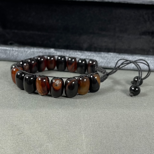 Turkish Round Brown Aqeeq  Stone Tasbeeh