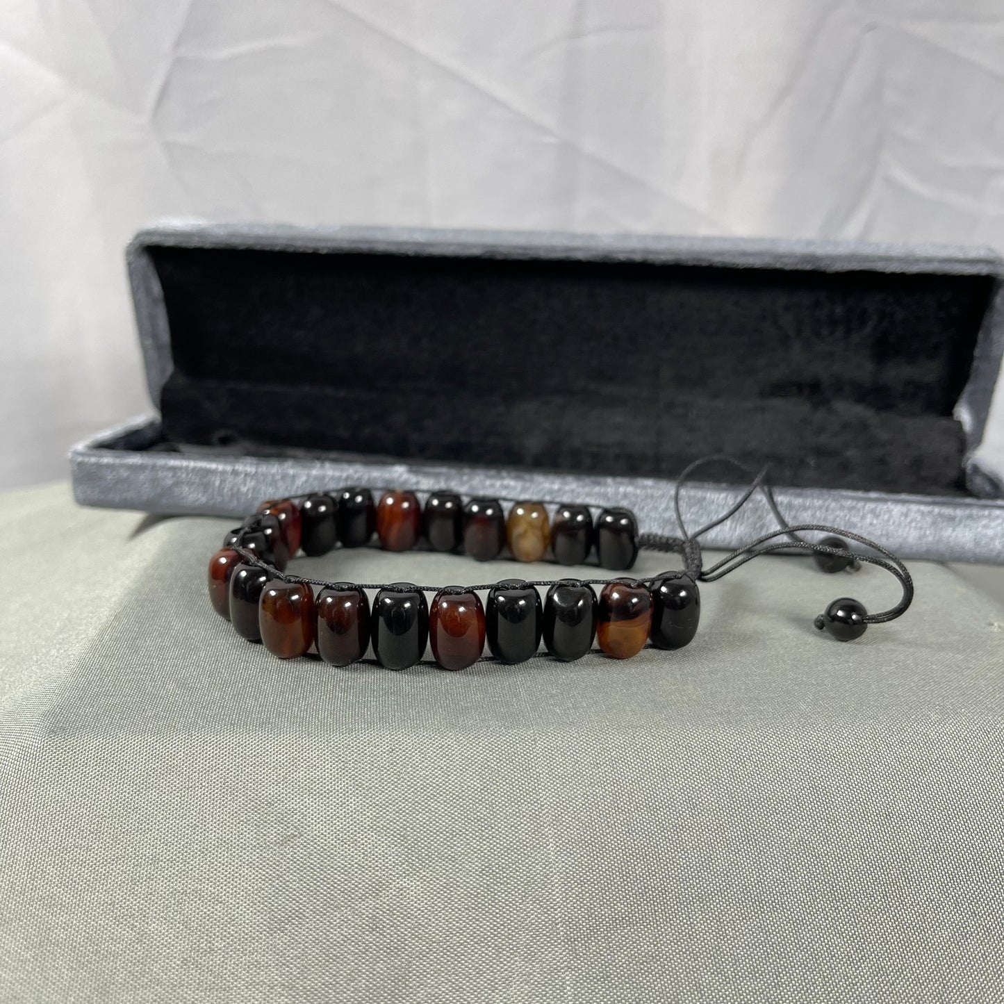 Turkish Round Brown Aqeeq  Stone Tasbeeh