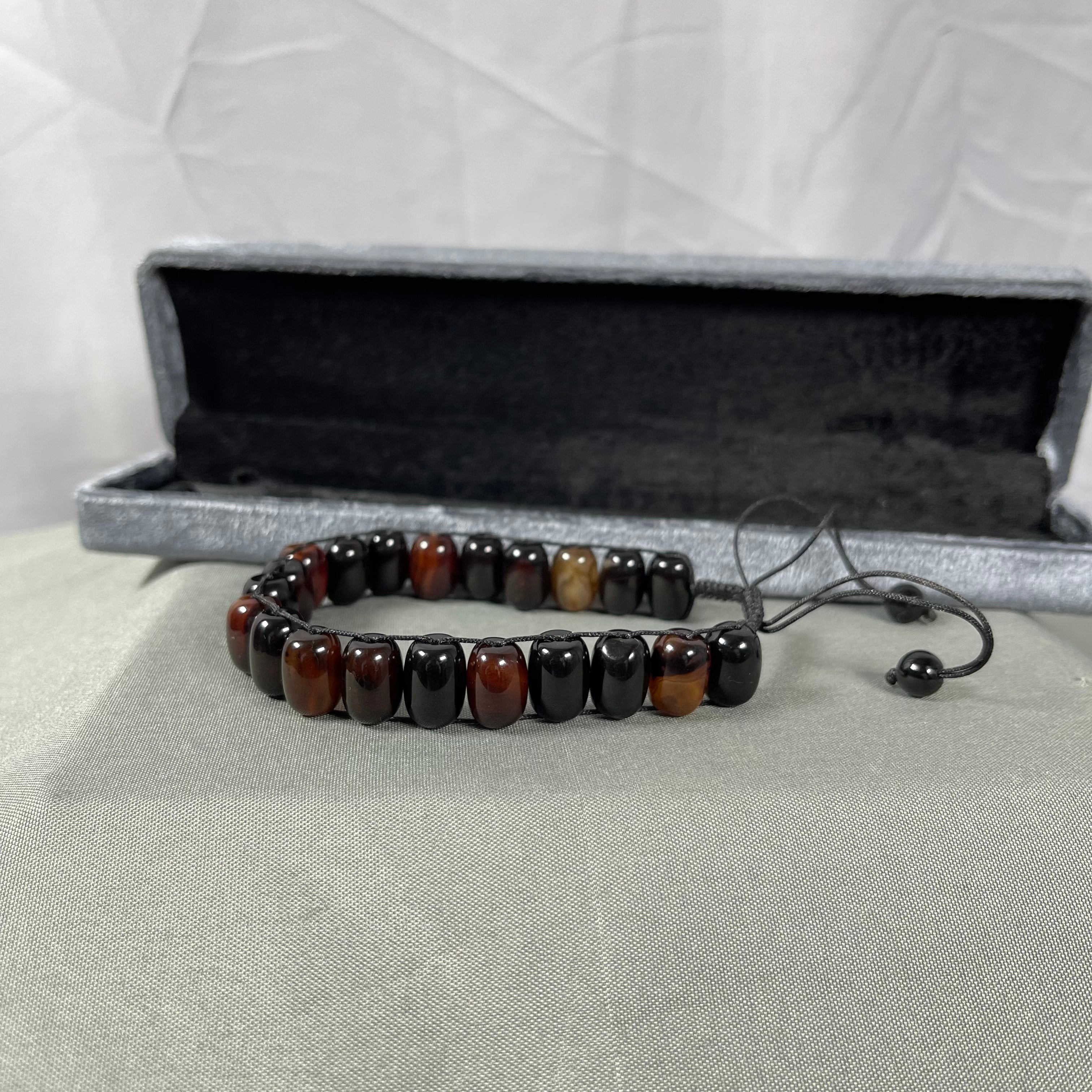Turkish Round Brown Aqeeq  Stone Tasbeeh