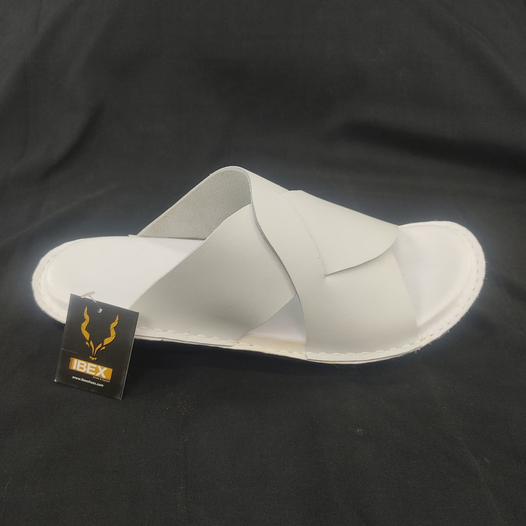 Handmade Slipper White Light Weight & Soft