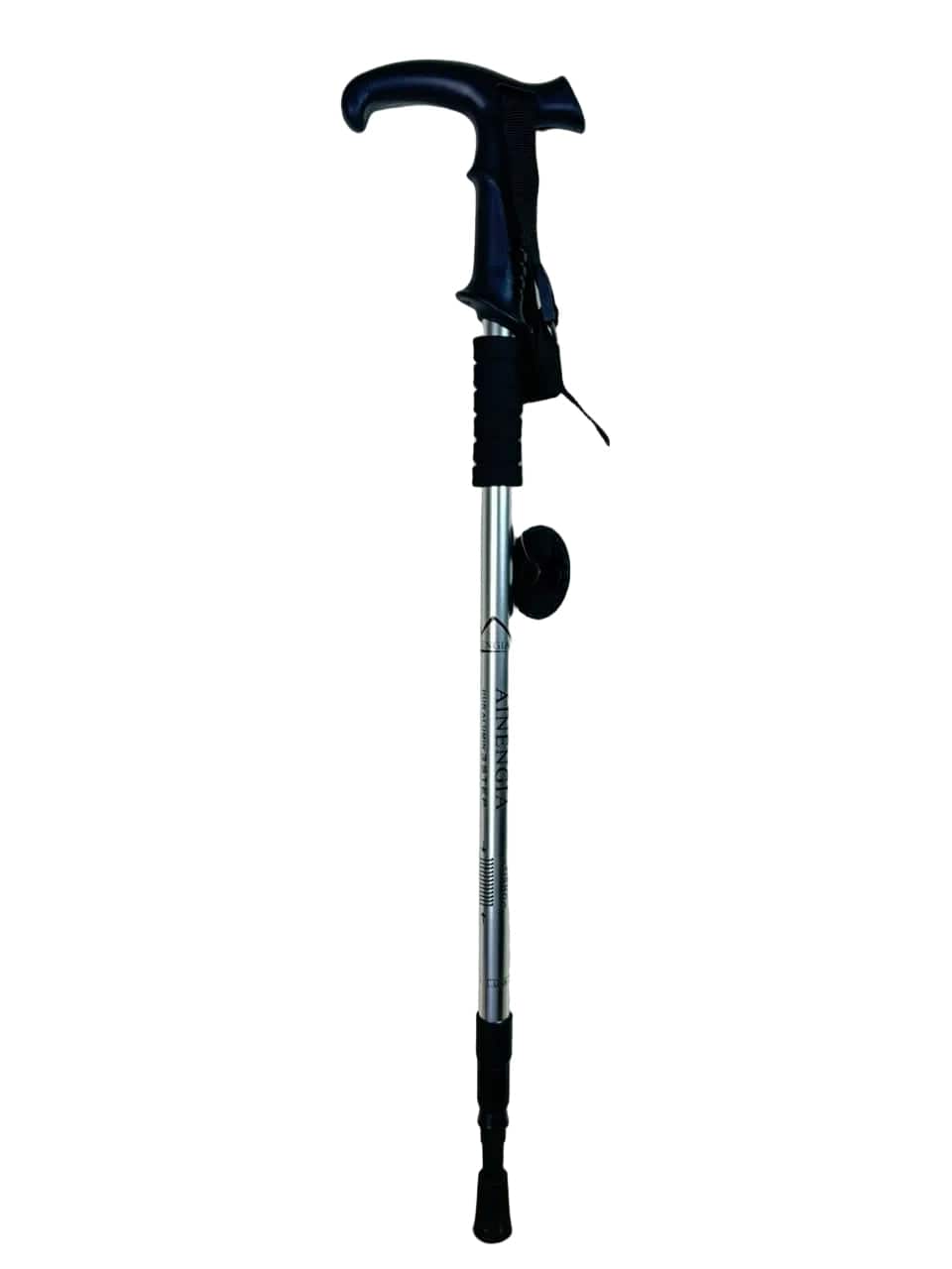 Vanguard T-Handle Heavy-Duty Aluminum Cane – High-Stability & Durable Support (Summit Silver)