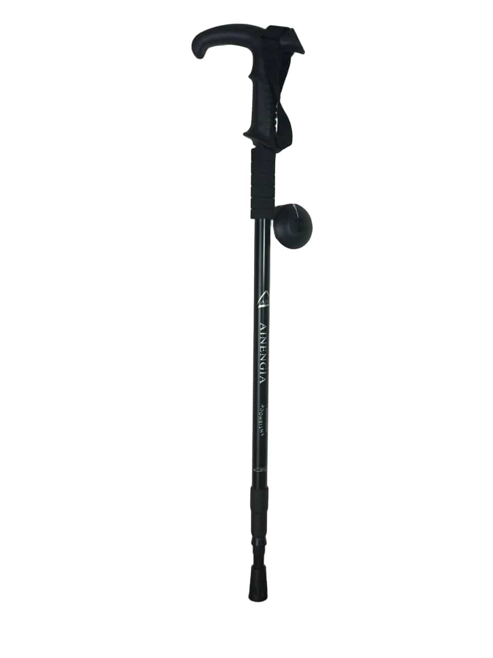Vanguard T-Handle Heavy-Duty Aluminum Cane – High-Stability & Durable Support (Stealth Black).