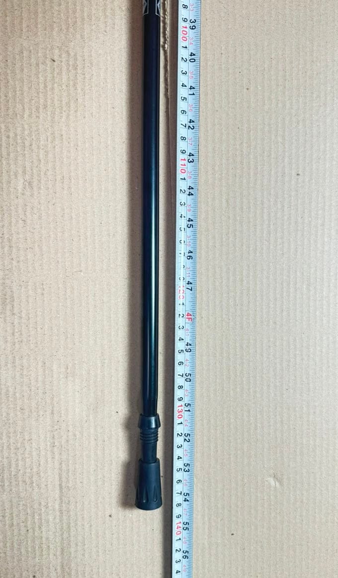 Vanguard T-Handle Heavy-Duty Aluminum Cane – High-Stability & Durable Support (Stealth Black).