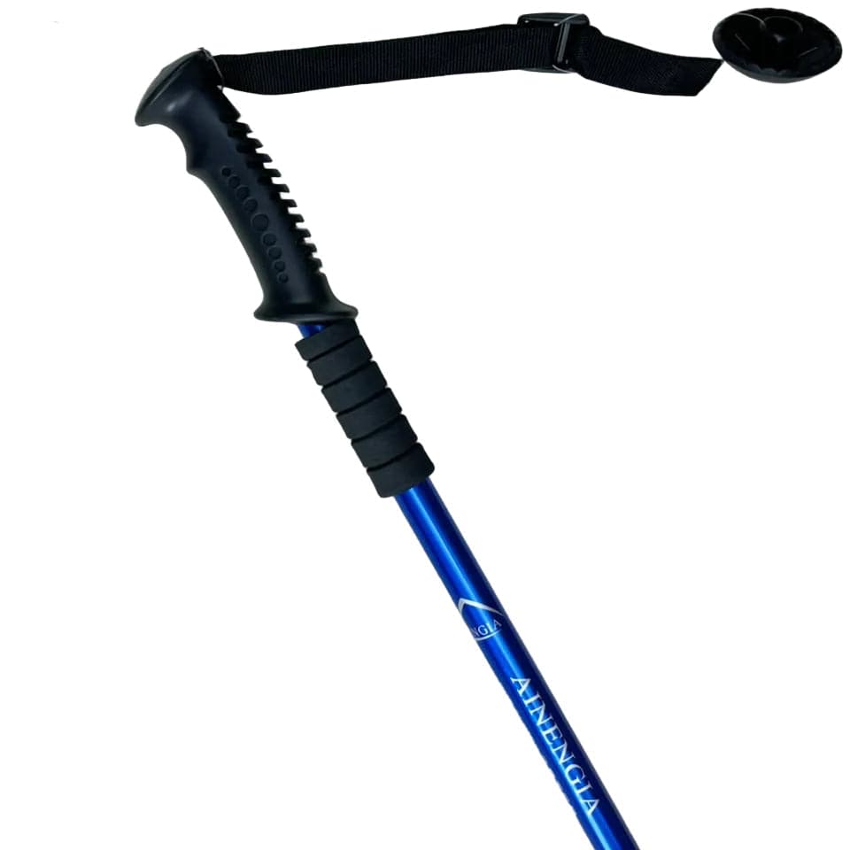Vanguard T-Handle Heavy-Duty Aluminum Cane – High-Stability & Durable Support (Alpine Blue)