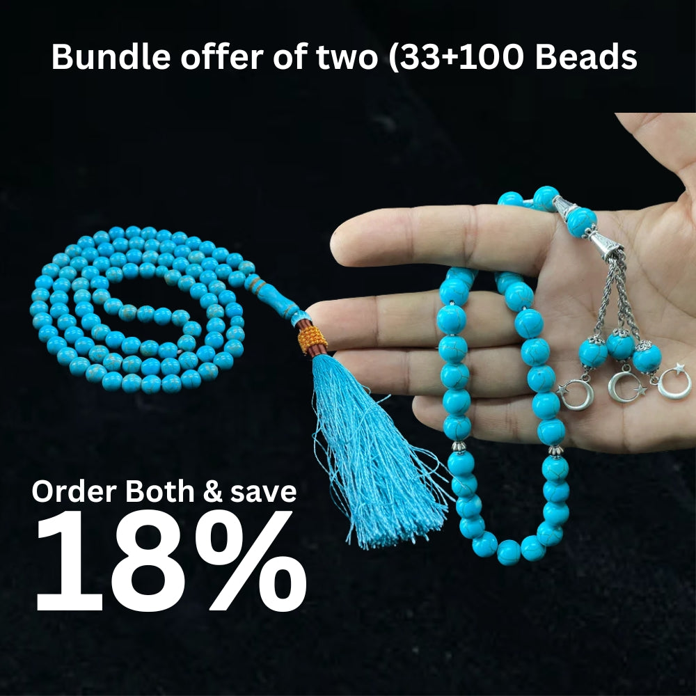 Feroza Stone Tasbeehat Collection