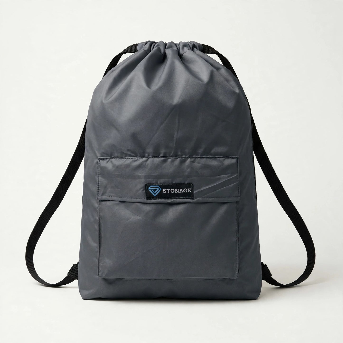 Drawstring Bag – , Waterproof, All-Purpose for Hajj Umrah College/Uni , Gym & Daily Use ( Grey )