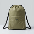 Drawstring Bag – , Waterproof, All-Purpose for Hajj Umrah College/Uni , Gym & Daily Use (Olive Green)