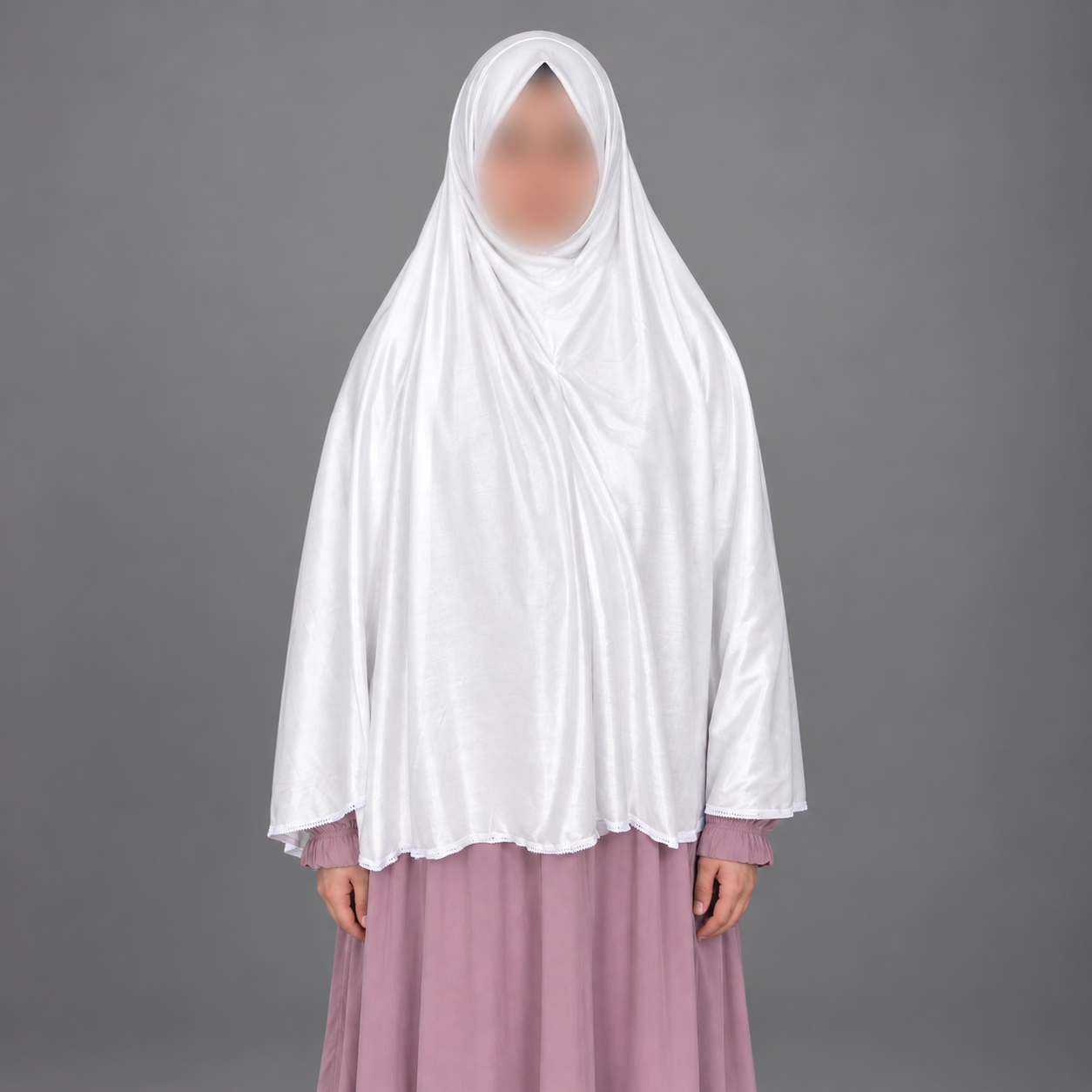 Ihram Un Nisha- Modest & Comfortable Hajj / Umrah Attire-White Color-Free Size