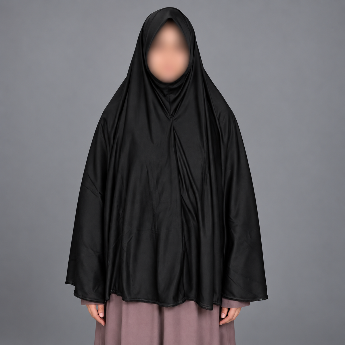 Ihram Un Nisha- Modest & Comfortable Hajj / Umrah Attire-Black Color-Free Size