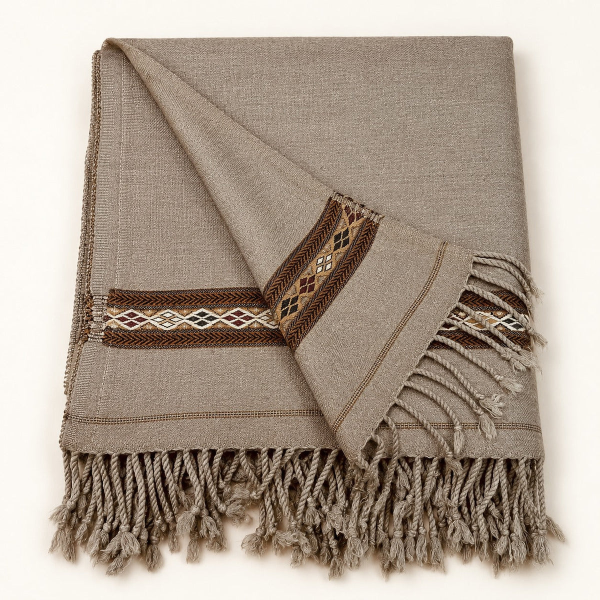Stonage Nowbahar 64 — The Signature Shawl, Handmade & Pure Woolen