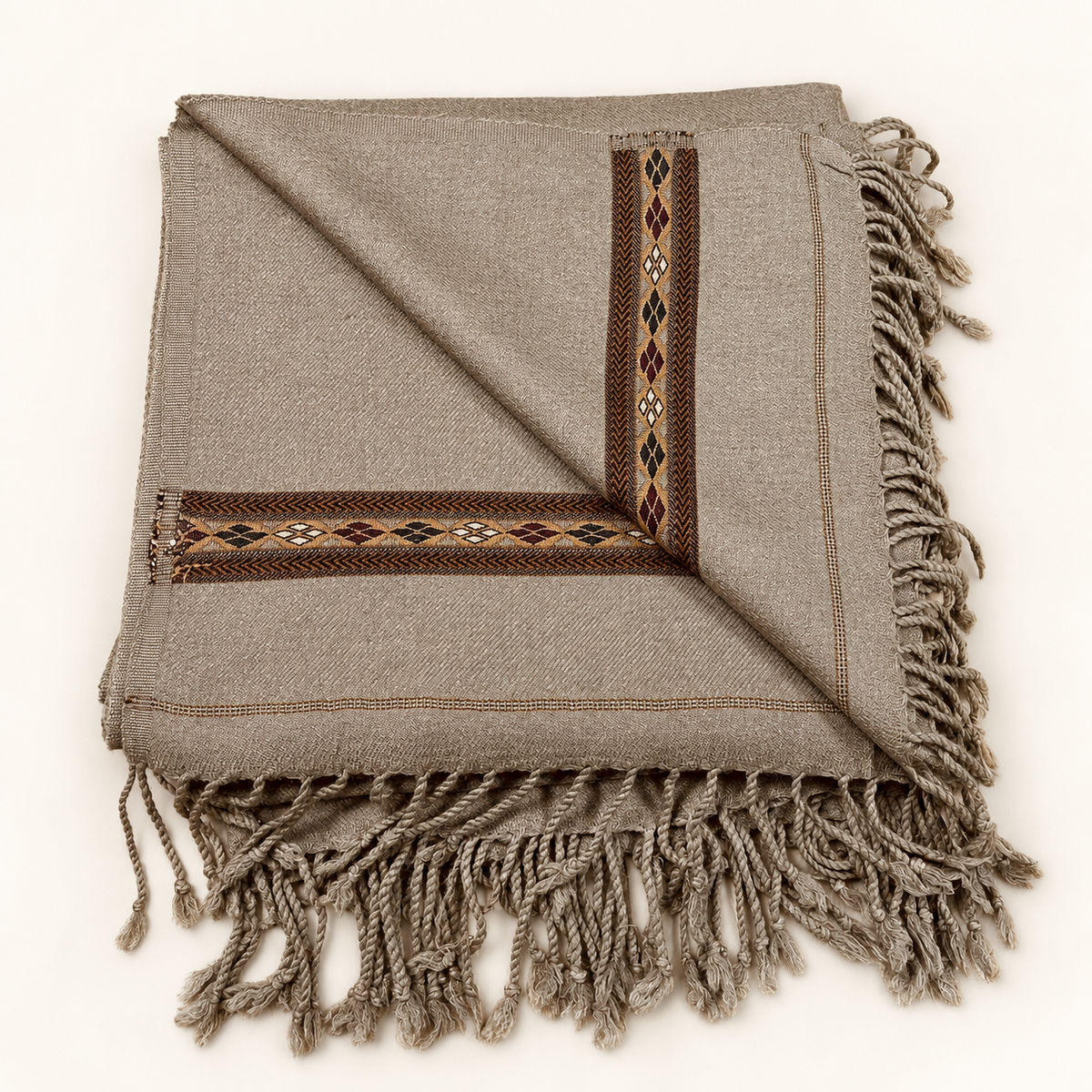 Stonage Nowbahar 64 — The Signature Shawl, Handmade & Pure Woolen