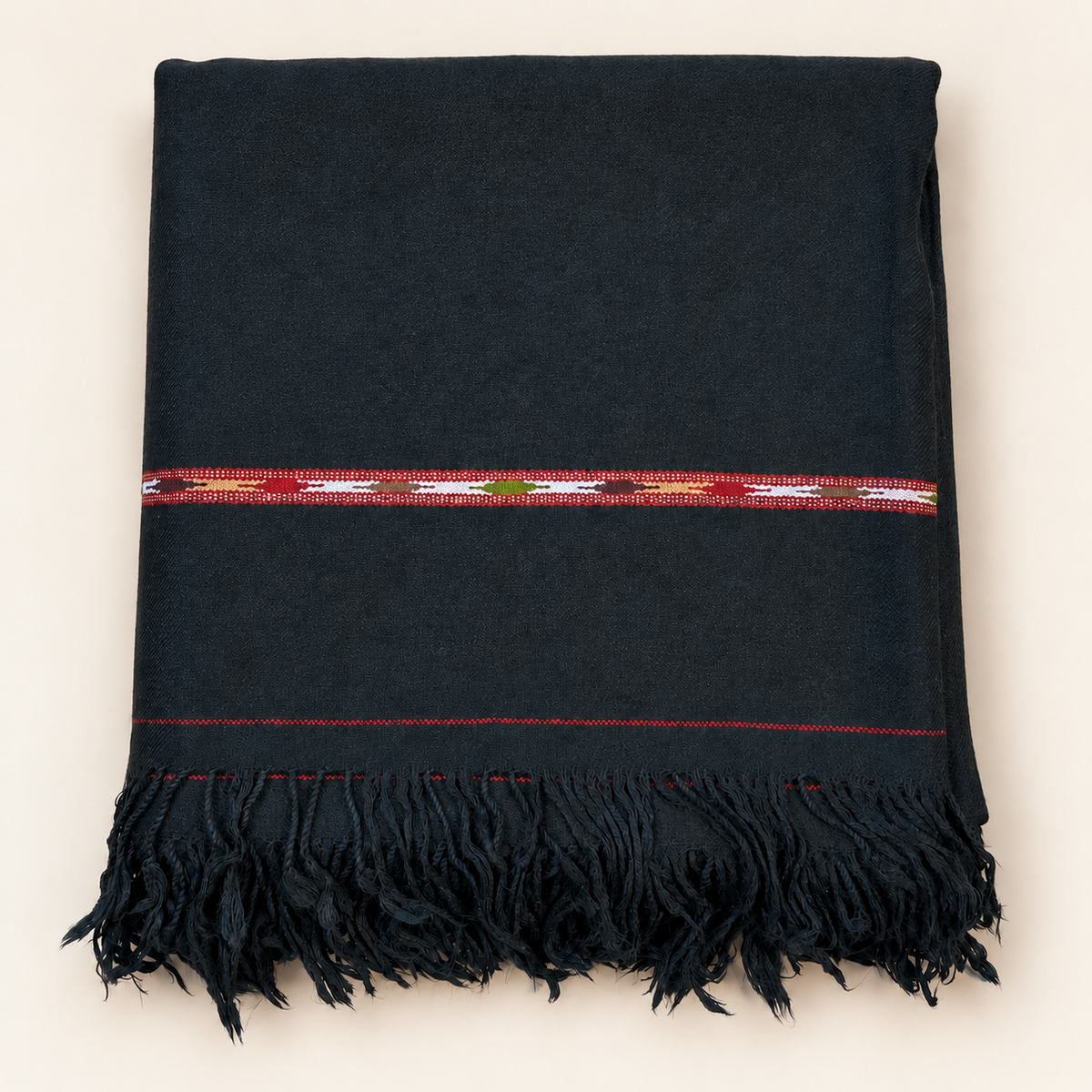 64 Count , Pure woolen Swati Shawl,