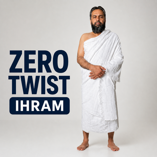 Get Free Drawstring Bag (Of Rs-1,500/-)  with 7 in 1 Hajj & Umrah Essentials – One Complete kit.