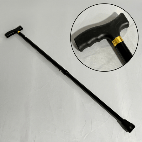 Premium Adjustable Aluminium Walking Stick – Elegant Silver Color