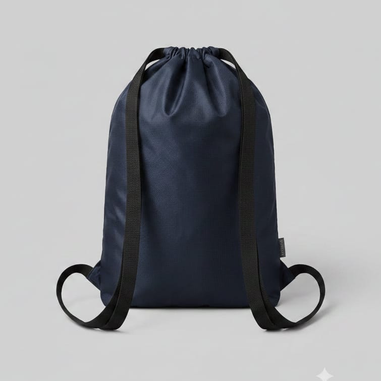 Drawstring Bag – , Waterproof, All-Purpose for Hajj Umrah College/Uni , Gym & Daily Use ( Blue))