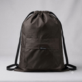 Drawstring Bag – , Waterproof, All-Purpose for Hajj Umrah College/Uni , Gym & Daily Use (Coffee Brown)
