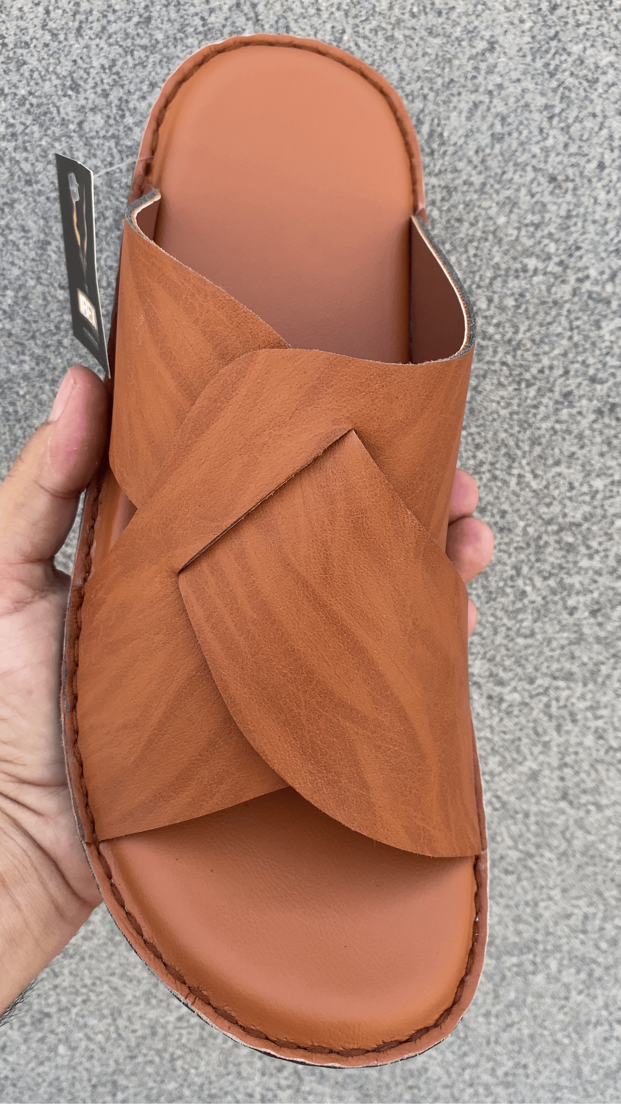 Handmade Slipper Camel Brown Light Weight & Soft