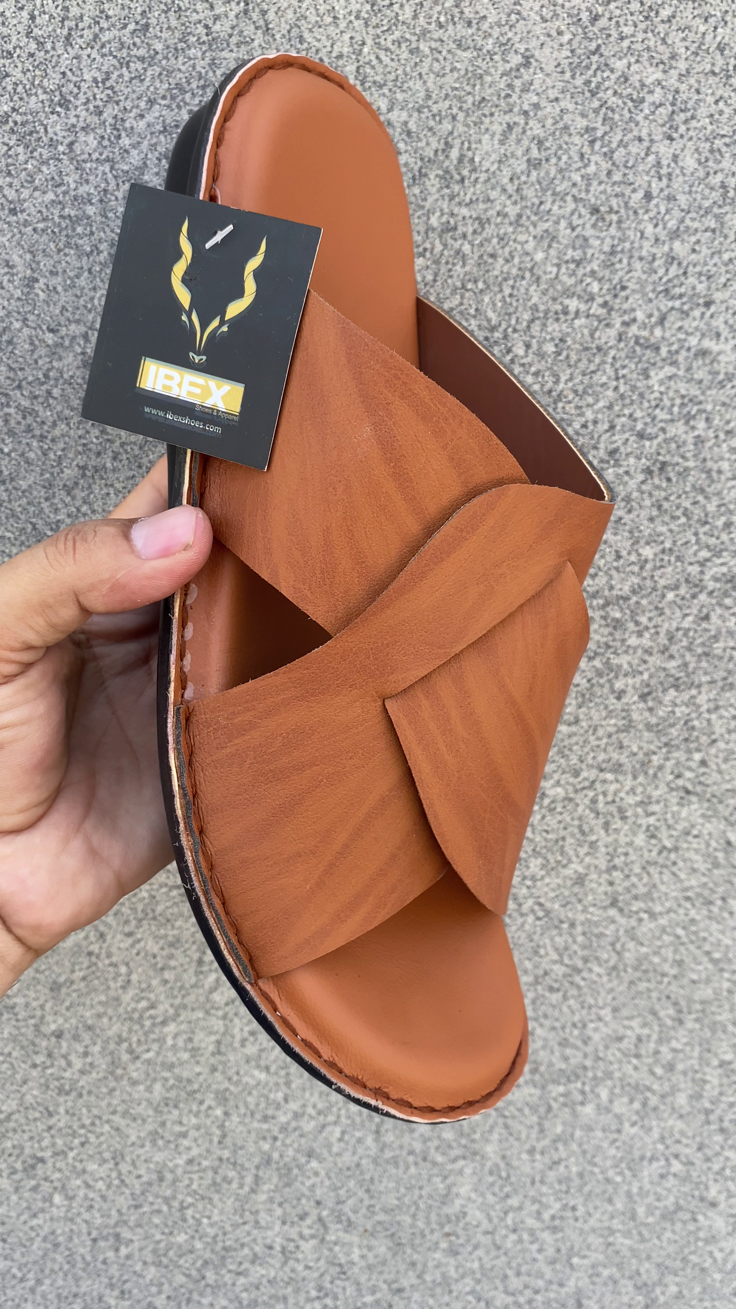 Handmade Slipper Camel Brown Light Weight & Soft